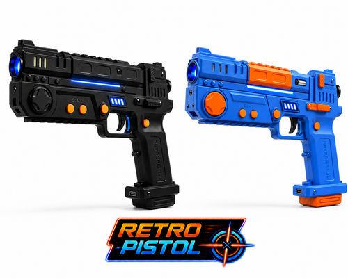 4-Player Party Pack — 2 Extra RetroPistols